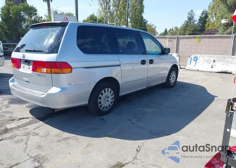 2002 Honda Odyssey Lx z USA, uszkodzony, nr VIN 5FNRL18542B056208